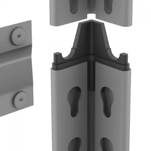 Стеллаж модульный Beamy 2000x600x300/7