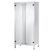 Шкаф кухонный ШЗКп 1800x600x500 Profi Inox (дверь распашная, 2 сплошные полки)