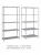 Стеллаж металлический ТС120 (1500х1000х800)/4 перф.