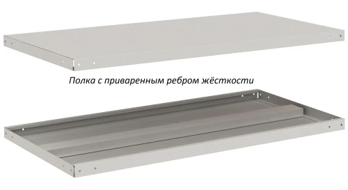 Стеллаж металлический Титан МС-750 2500x1500x400/4